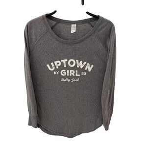 Official Billy Joel "Uptown Girl NY 83" Long Sleeve T-Shirt ~ Women’s SM